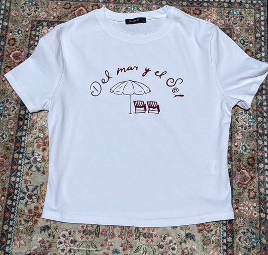 Del Mar y el Sol Baby Tee