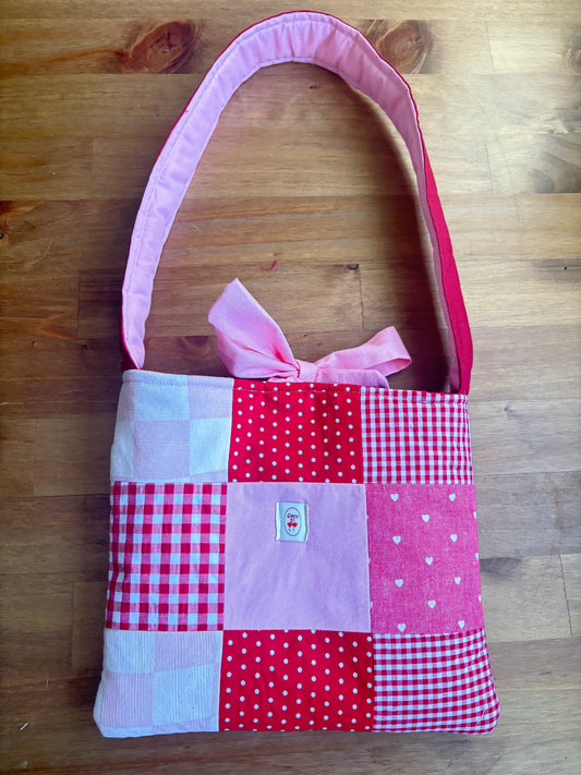 Pink Patchwork Bag